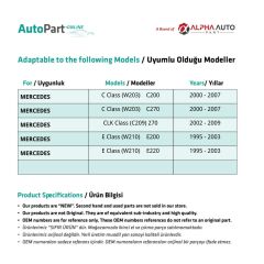 Durite de Carburant pour Mercedes Classe C W203