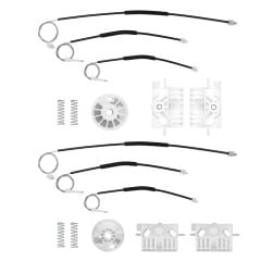 Renault Clio 3 için Ön Kapı Cam Tamir Takımı-Sağ-Sol-SET