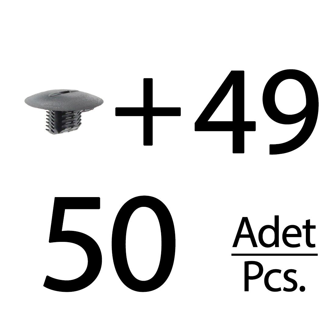 Renault için Davlumbaz Tapası- 50 Adet