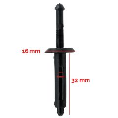 Hood Clips-10 for BMW 3 Series E90-E91