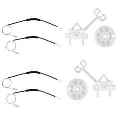 Rear Window Repair Set-Right-Left-SET for Fiat Linea,Punto