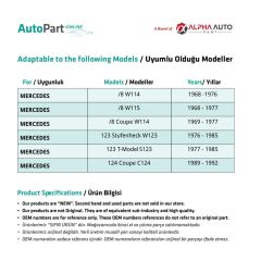 Mercedes Benz için Vites Burcu BÜYÜK (10 Adet)