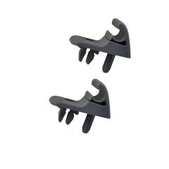 Sun Visor Leg for Fiat Palio, Siena, Albea -Dark Color- 2 pcs