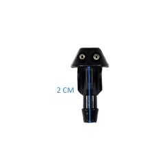For Peugeot 106 Citroen Windshield Wiper Water Sprinkler Nozzle 2 Pcs