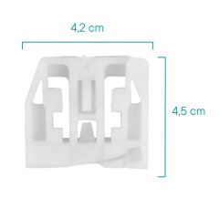 Skoda Octavia için Arka Cam Kriko Plastiği -SOL
