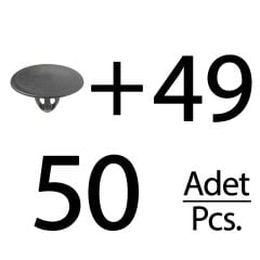 Toyota için Kaput İzalatör Klipsi- 50'li