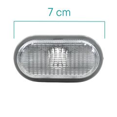 Renault için Yan Sinyal Lambası - Contalı- Beyaz