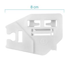 Rear Window Jack Plastic for BMW X5 Series E46-LEFT