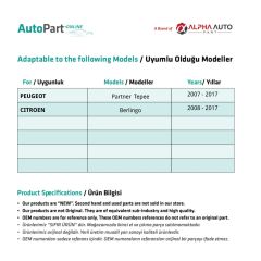 Citroen Berlingo 3 için Vites Topuzu