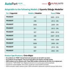 Radiator Additional Tank Cap for Citroen