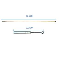 Handbrake Adjustment Bar for Ford Transit - Short