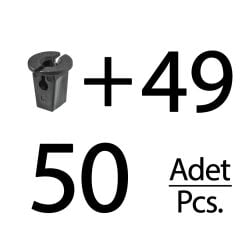 Universal Tampon ve Davlumbaz Klipsi- 50'li