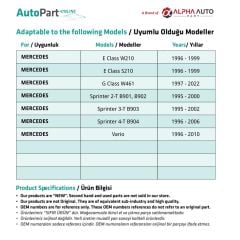 Injector Pipe for Mercedes G Class W461