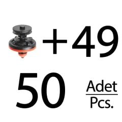 Skoda, Audi, Volkswagen için Döşeme Klipsi- 50 Adet