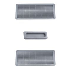 Mercedes S Sınıf (W140) için Sunroof Güneşlik El Tutamağı ve Izgara Seti -Gri