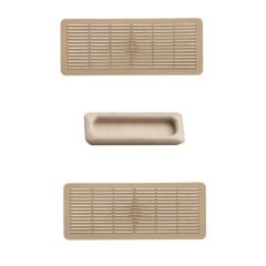 Mercedes E Sınıf (W210-W211) için Sunroof Güneşlik El Tutamağı ve Izgara Seti -Bej