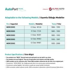 Injector Pipe for Mercedes G Class W461,W463