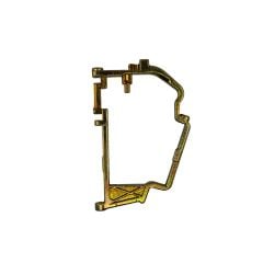 Folding Right Mirror Glass Support Repair Part For Mercedes W210,W140