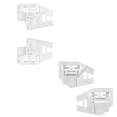BMW X5 Serisi E46 için Ön-Arka Cam Kriko Plastiği-Sağ-Sol-SET