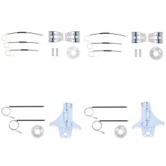 Front-Rear Window Repair Set-Right-Left-SET for Volkswagen Polo New Model
