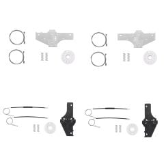 Front-Rear Windshield Repair Set-SET for Peugeot 307