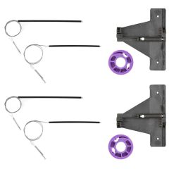 Front-Rear Window Repair Set-Right-Left-SET for Audi A3