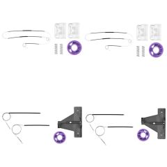 Front-Rear Window Repair Set-Right-Left-SET for Audi A3