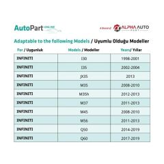 Nissan, İnfiniti, Subaru için Tampon Klipsi