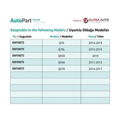 Nissan, İnfiniti, Subaru için Tampon Klipsi