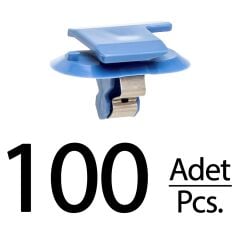 Opel ve Peugeot için Kapı ve ve Bagaj Eşik Klipsi- 100 Adet