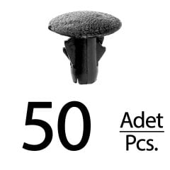 Toyota Rav4 Runner için Arka Çamurluk Klipsi- 50 Adet