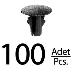 Toyota Rav4 Runner için Arka Çamurluk Klipsi- 100 Adet