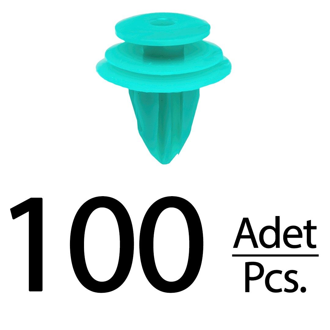 Toyota ve Tesla için Kapı Döşeme Klipsi- 100 Adet