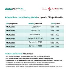 Injector Pipe for Mercedes E Class W210,S210, G Class W461