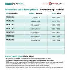 Injector Pipe for Mercedes E Class W124,S124