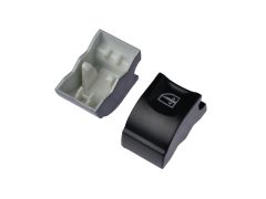 Glass Button Cover Right & Left (2 Pieces) for Renault Fluence