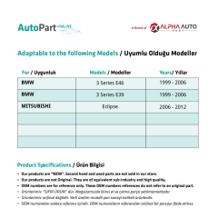 Sunroof Sun Visor Hand Grip for BMW 3 Series E46-E39-BEI