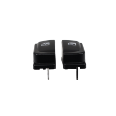 2 Pieces Window Button Cover for Hyundai i20 Front Left Door