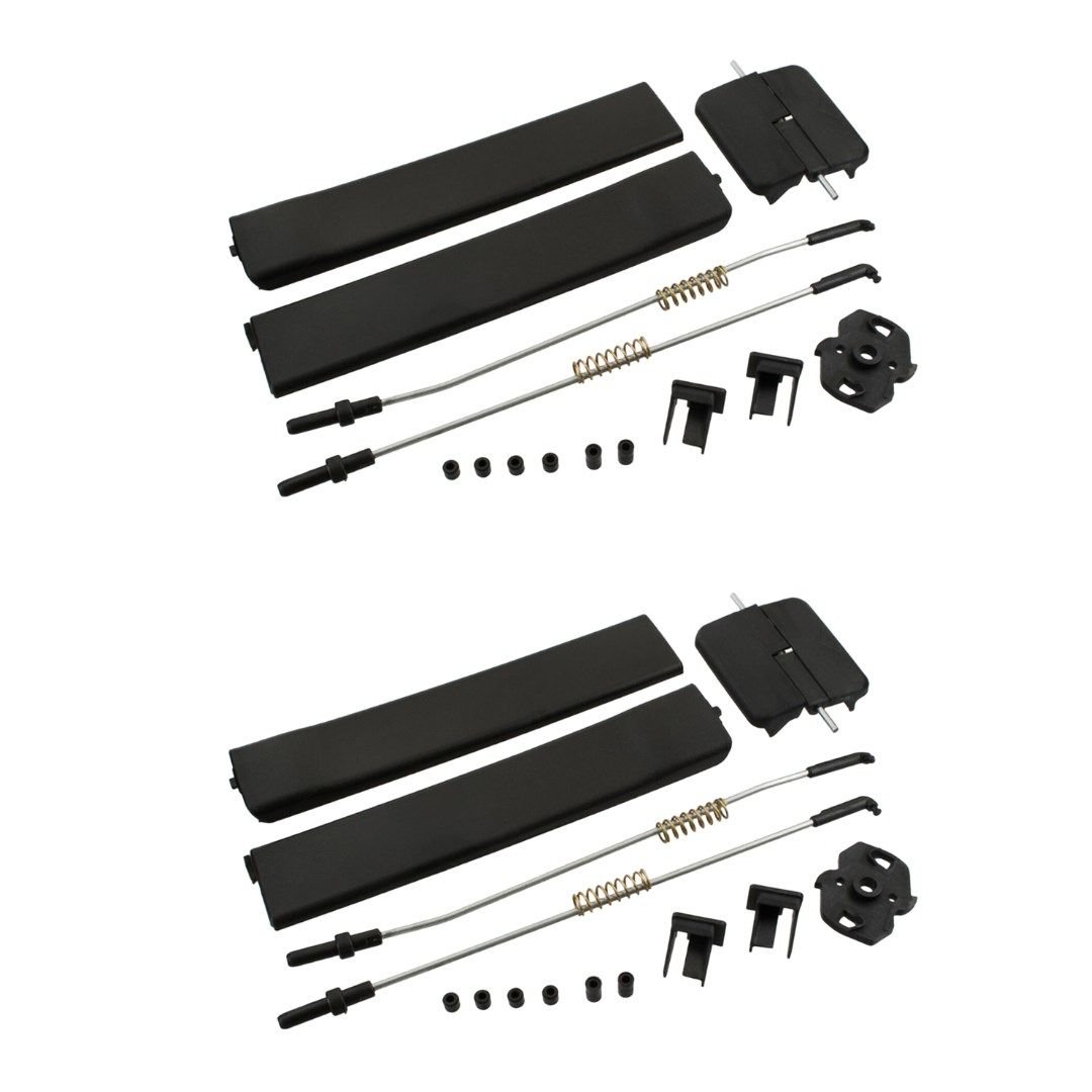 Volkswagen VW T5 Caravelle için Yan Sürgülü Cam Tamir Seti 2'Lİ