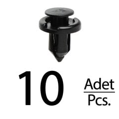 Nissan, İnfiniti, Subaru için Tampon Klipsi- 10 Adet