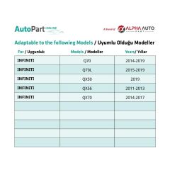 Nissan, İnfiniti, Subaru için Tampon Klipsi- 10 Adet