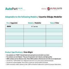 Locking Piece for BMW