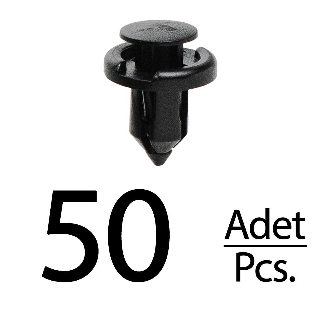 Nissan, İnfiniti, Subaru için Tampon Klipsi- 50 Adet
