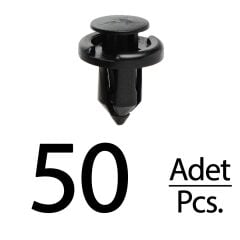 Nissan, İnfiniti, Subaru için Tampon Klipsi- 50 Adet