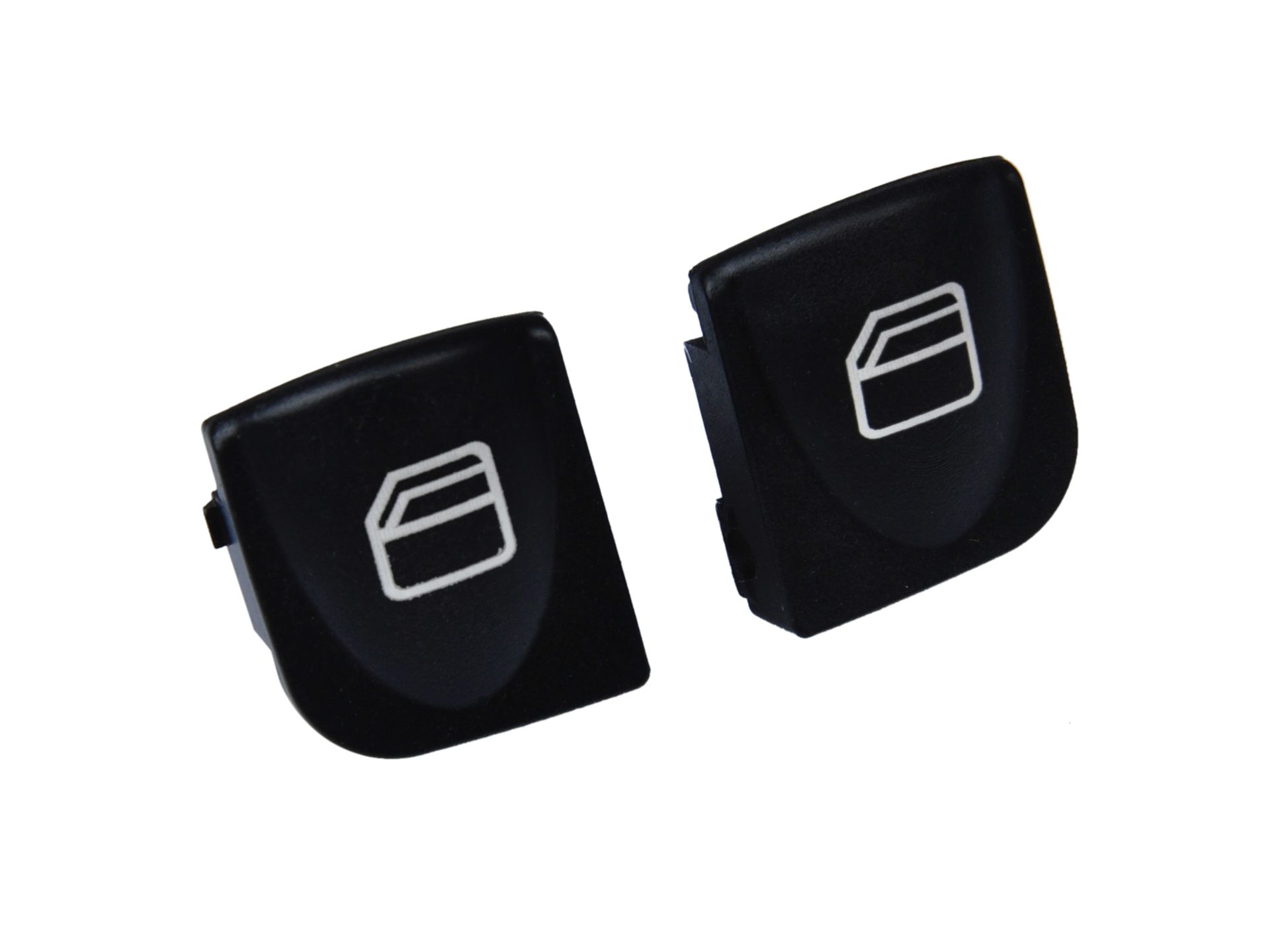 2 Pieces Front Left Window Button Repair Cover for Mercedes C Class W203