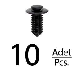 Mercedes için Tampon Klipsi- 10 Adet