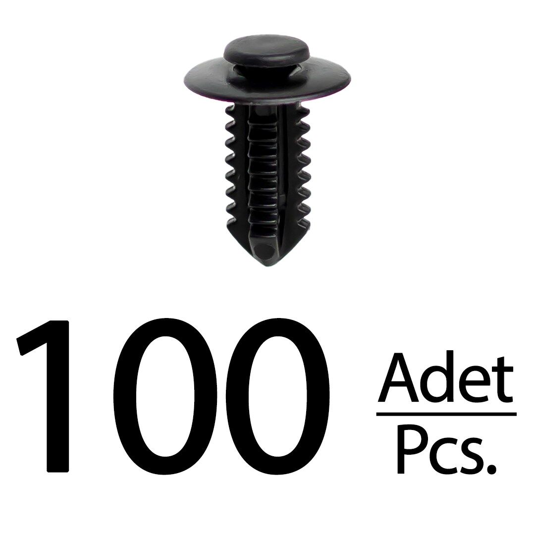 Mercedes için Tampon Klipsi- 100 Adet