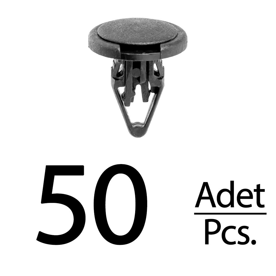 Jeep, Chrysler için Çamurluk Etek Klipsi- 50 Adet