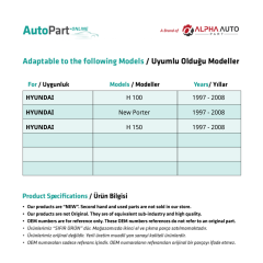 For Hyundai H100, New Porter Windscreen Water Sprinkler Nozzle 2 in 1