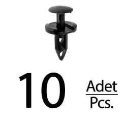 Audi, Volkswagen, Ford, Renault için Tampon Izgara Klipsi- 10 Adet